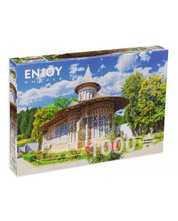 Puzzle Enjoy de 1000 piese - Voronet Monastery, Suceava